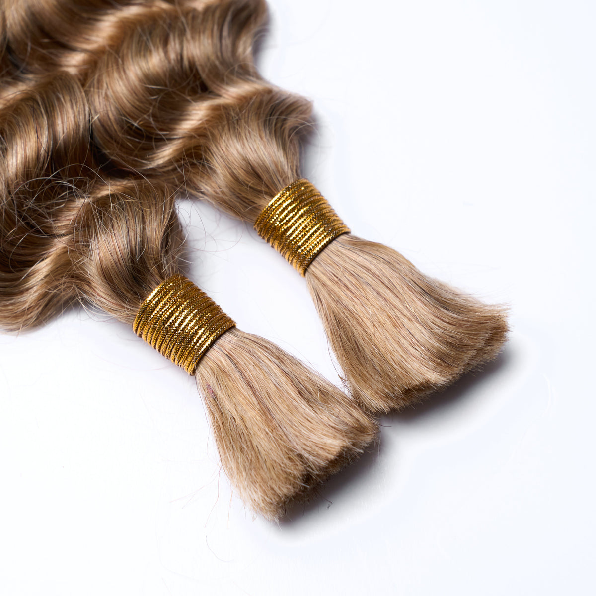 Miracle On Going 20inch Deep Wave Bulk Hair For Braiding #27 Color