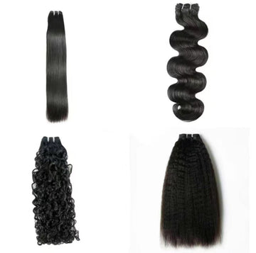 GRADE 13A Virgin Hair Bundles -ALL texture